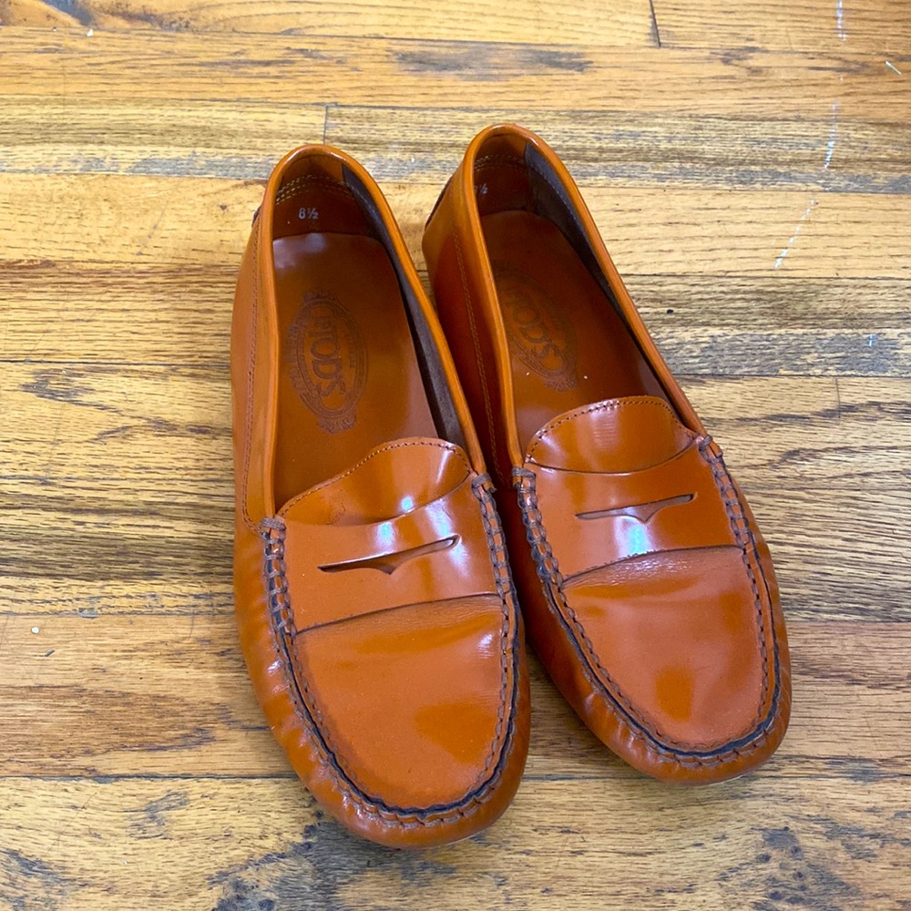 Tod’s Gommino Driving Shoes in brown leather